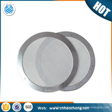 Stainless steel 3 inch espresso coffee maker round filter disc for aeropress